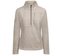 Trespass Womens Marl Fleece Hoxie - Ladies Long Sleeve Top, Warm Cosy Pullover with Pockets, Casual Fleece Jumper with Airtrap 280GSM Fabric Weight, Zip Neck Sweater