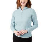 Trespass Womens Meadows Fleece Jacket – Striped Catatonic, Anti-Pilling, Brushed-Back, 1/2 Neck Zip