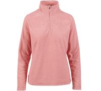 Trespass Womens Fleece Jacket Meadows-Striped Catatonic, Anti-Pilling, Brushed Back, 1/2 Neck Zip, Contrast Trims, Knitted, 100% Polyester Peach Blush
