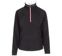 (8, Black / White) Trespass Womens Fleece Jacket With 1/2 Zip Skylar