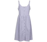 Trespass Womens Mid Length Dress Dorothy Indigo Tone Gingham in Size - 12