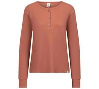 Trespass Womens Morvenna Long-Sleeved Top - Clay - M - Clay - 60% Cotton/40% Polyester