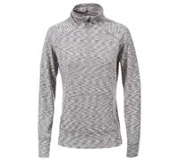 Trespass Womens Moxie Half Zip Fleece Top - Cool Grey Marl - XXS - Cool Grey Marl - 95% Polyester/5% Elastane