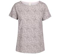 Trespass Womens Outdoor Top Simona Grey Marl Print in Size - 16