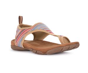 Trespass Womens Oven Textile Upper Cushioned Footbed Thong Sandals - Beachie
