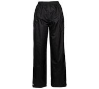 Trespass - Women's Qikpac Waterproof Pants, Black/White, XXS