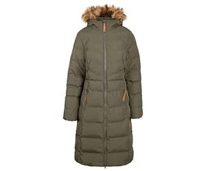 Trespass Womens Padded Casual Jacket Audrey Dark Vine in Size - 20