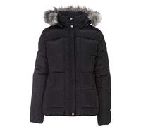 (12, Black) Trespass Womens Jacket Packaway Coat Rianna