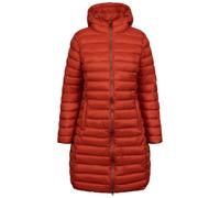 Trespass Women's Casual Jacket Dorothea - Padded, Fake Down Touch, Stitched Baffles, 2 Zip Pockets, Inner Storm Flap, 2 Way Zip, Adjustable Hood, Flat Cuff, Longer Length