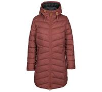 Trespass Womens Padded Jacket Long Length with Grown On Hood and 2 Pockets Turka
