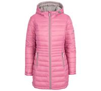 Trespass Womens Padded Jacket Mavis - Women's Longer Length Puffer Jacket with Hood, Reversible Padded Jacket for Ladies, Outdoor Walking Coat with Pockets