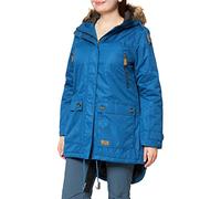 Trespass Womens Clea Waterproof Parka Jacket Blue S
