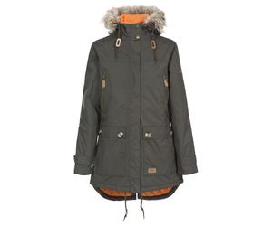 Trespass Womens Parka Waterproof Longer Length Quilted Jacket - Clea