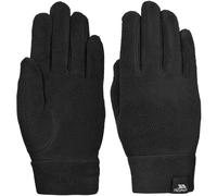 Trespass Women's Plummet II Fleece Gloves in Black | Size: Small Trespass Black S