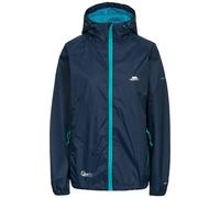Trespass Women's Qikpac Packaway Waterproof Jacket - Navy - XS - Navy - 50% Polyamide PU coating/50% Polyester