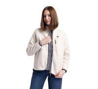 Trespass Women's Quake Leather Trim Fleece Jacket - Ghost - Ghost - 3XL