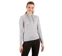 Trespass Womens Hoodie Hattie - Long Sleeved, Rear Zip Pocket, Contrast Inner Binding, Reflective Logos, Grown-On Hood, Dual String Pulleys, Knitted Fabric