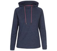 Trespass Womens Hoodie Hattie - Long Sleeved, Rear Zip Pocket, Contrast Inner Binding, Reflective Logos, Grown-On Hood, Dual String Pulleys, Knitted Fabric