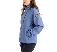 Trespass Womens Rainwear Jacket Erskine - Windproof, Taped Seams, Breathable, Taffeta Lining, Adjustable Grown on Hood, 2 Zip Pockets, Elasticated Cuffs, Partial Grown on Storm Flap with Snap