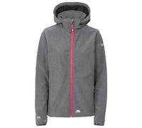 Trespass Womens Ramona Waterproof Softshell Jacket - Carbon - XXS - Carbon - 92% Polyester/8% Elastane