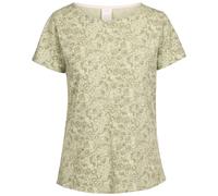 Trespass Womens Relaxed Casual All Over Printed Top Contrast Neck Tshirt Simona