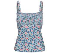 Trespass Womens Ruched Bust Swim Top Elastic Shoulder Strap Tankini Top Annabel