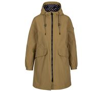Trespass Womens Saltom Longline Waterproof Jacket - Vintage Khaki - 8 UK - Vintage Khaki - 100% Polyamide