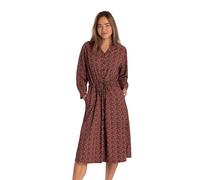 Trespass Womens Shirt Dress Velina - Midi Length, All Over Print, 2 Front Pockets, Woven Tab, 50% Modal 50% Cotton