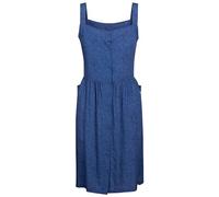 Trespass Womens Short Dress Mita Navy Print in Size - 8