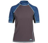 Trespass Womens Short Sleeve UV Rash Guard Calista Grey XS