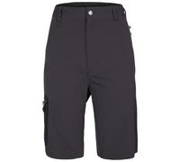 Trespass Womens Active Shorts Rueful - B-Flat Waist with Belt Loops, 2 Side Entry Zip Pockets, 1 Rear Zip Pocket, 1 Lower Leg Zip Pocket, 85% Polyester, 15% Elastane