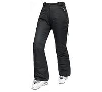 Trespass Womens Ski Pants Waterproof Padded Salopettes Snow Ski Lohan Black