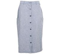 Trespass Womens Skirt Button Up 2 Pockets Alexie Navy Chambray