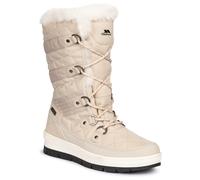 Trespass Women's Snow Boots Evelyn - Waterproof, Insulated, Faux Fur Trim, UK Size