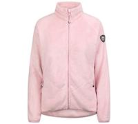 Trespass Womens Soft Furry Fleece Jacket Telltale Carnation in Size - 18