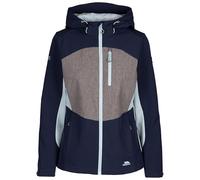 Trespass Womens Softshell Jacket 3 Zip Pockets Contrasting Panels Eckwood