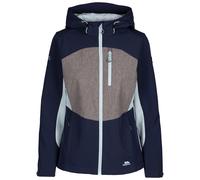 Trespass Womens Softshell Jacket 3 Zip Pockets Contrasting Panels Eckwood