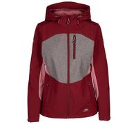 Trespass Womens Softshell Jacket 3 Zip Pockets Contrasting Panels Eckwood