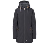 Trespass Womens Softshell Jacket Hooded Kristen Black in Size - 10