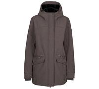 (14, Dark Grey Marl) Trespass Womens Softshell Jacket Long Length Anza