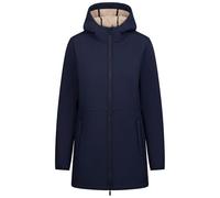 Trespass Womens Softshell Jacket Sine - Waterproof 8000mm, Breathable 3000mvp, Bonded Fur Lining, Grown on Hood, 2 Side Zip Pockets, Inner Hood Cord Adjuster, 2-way Front Zip, Stretched Cuff Binding