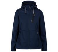 Trespass Womens Softshell Jacket With Zip Off Hood And Contrasting Colour Trims