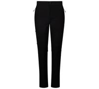 Trespass Womens Softshell Trousers Edziz - Women's Hiking Pants with Pockets, Water Repellent Walking Trousers, Ladies Outdoor Wind Resistant Soft Shell Trousers Black