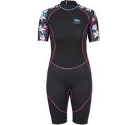 Trespass Womens Sonar 3MM Short Sleeve Surfing Swimming Wetsuit - Dark Grey