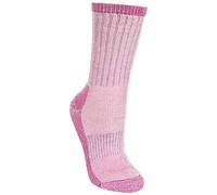Trespass Women's Springer Warm Socks - Raspberry Marl, Size 3 - 6