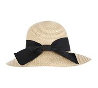 Trespass Womens Straw Hat Wide Brim Summer Fedora Brimming