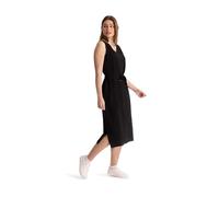 Trespass Womens Summer Dress with V-Neck, Side Splits and Side Pockets Loretta Black