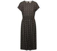 Trespass Women's Susanne Casual Midi Dress - Black - S - Black - 70% Viscose/30% Polyamide
