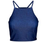 Trespass Womens Swim Crop Racer Top Harlow - Tankini Top Swimwear, Swimsuit Top with Removable Bust Pads, Bathing Suit Top with High Neck, Swimming Costume
