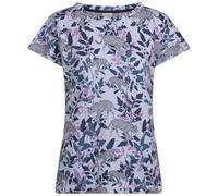 Trespass Womens T-Shirt Phillipa - Short Sleeve, Round Neck, All Over Print, Contrast Inner Back Neck Binding, Knitted, 60% Cotton, 40% Polyester